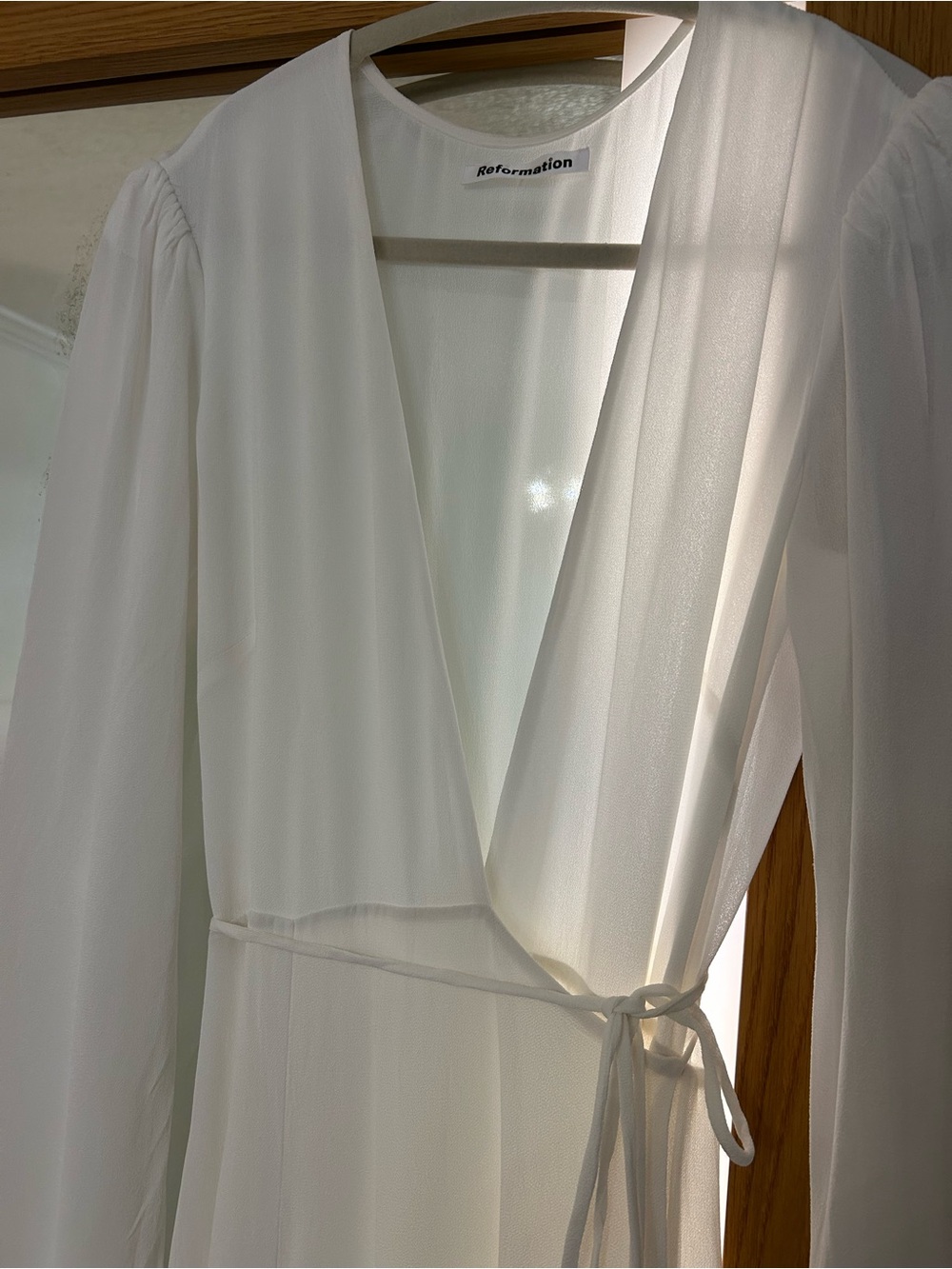 Reformation Wrap Dress Cole maxi Dress in good condition - Picture 11 of 14